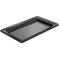 VEGA Präsentationsplatte Melamin GN 1/4; GN 1/4, 26.5x16.2x3 cm (LxBxT); schwarz