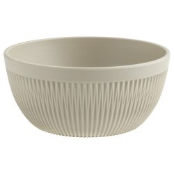 VEGA Schale Kanas rund mit Relief; 900 ml, 17x7.5 cm (ØxH); beige; rund
