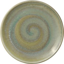 HEART&SOUL Teller flach Perfect Match coup Thyme; 21x2.3 cm (ØxH); grün/braun antik; rund; 6 Stück / Pack