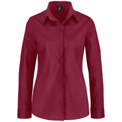 JOBELINE Damen Bluse Fiore Langarm; Kleidergrösse 38; bordeaux