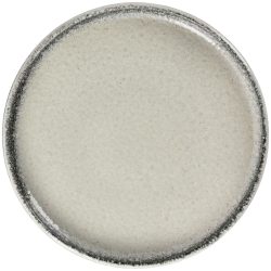 VEGA Teller flach Nagoya; 33x3.5 cm (ØxH); weiss/grau; rund; 2 Stück / Pack