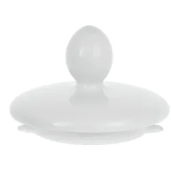 VEGA Ersatzdeckel für Teekanne  Pallais; 6.3 cm (Ø); weiss; rund; 4 Stück / Pack