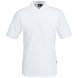JOBELINE Herren Poloshirt Fly Kurzarm; Kleidergrösse 4XL; weiss