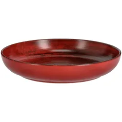 VEGA Teller Etana tief; 700 ml, 22x4 cm (ØxH); rot; rund; 6 Stück / Pack