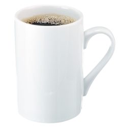 PULSIVA Kaffeebecher Sila; 300 ml, 7.5x10.4 cm (ØxH); weiss; rund; 12 Stück / Pack