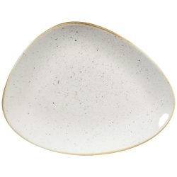 Churchill Chefs Platte Stonecast Barley White dreieckig; 20.5x26.5x20.5 cm (LxBxH); weiss/braun; dreieckig; 12 Stück / Pack