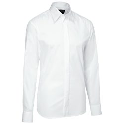 JOBELINE Herren Hemd Noah Langarm; Kleidergrösse 39/40; weiss