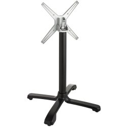 FLAT Tischsäule Regulo klappbar; 51x51x72 cm (BxLxH); schwarz