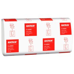 Katrin Falthandtuch Classic Non-Stop 2-lagig Z-Falz; 24x24 cm (LxB); weiss; 25 Stück / Pack