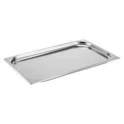 PULSIVA GN-Behälter 1/1 Basic; GN 1/1, 2500 ml, 53x32.5x2 cm (LxBxT); silber