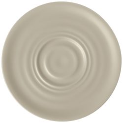 VEGA Kaffee-Untertasse Kanas  mit Relief; 14.9x1.7 cm (ØxH); beige; rund; 6 Stück / Pack