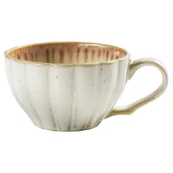 VEGA Kaffee-Obertasse Flora; 200 ml, 9.1x5.5 cm (ØxH); rosa/beige; 6 Stück / Pack