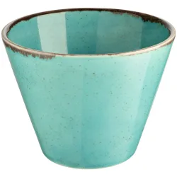 VEGA Schale Sidina konisch; 400 ml, 11.7x8.3 cm (ØxH); türkis; konisch; 6 Stück / Pack
