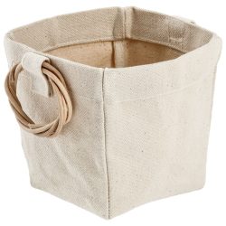 Deko-Körbchen Abbe; 12x12x12 cm (LxBxH); natur; quadratisch