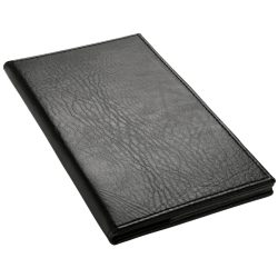 PULSIVA Rechnungsmappe; 23x13 cm (LxB); schwarz; rechteckig