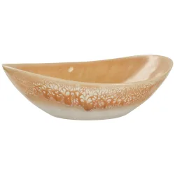 VEGA Schale Cascais organisch oval; 400 ml, 19.5x17x5 cm (LxBxH); apricot; oval; 4 Stück / Pack