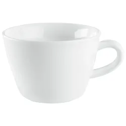 PULSIVA Cappuccinotasse Rio; 270 ml, 10x6.8 cm (ØxH); weiss; rund; 6 Stück / Pack