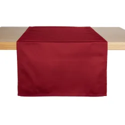 PULSIVA Tischläufer Oblia; 40x130 cm (BxL); burgund; rechteckig; 6 Stück / Pack
