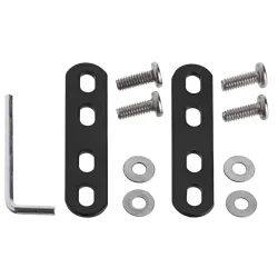 VEGA Reihenverbinder Lika; 4x4x6.5 cm (BxHxL); grau/braun; rechteckig; 2 Stück / Pack