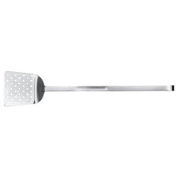 PULSIVA Pfannenwender Valuo langstielig gelocht; 46.5 cm (L); silber