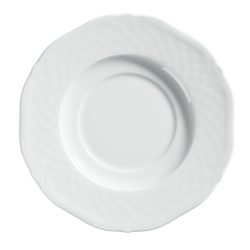 VEGA Suppen-Untertasse Zürich; 17 cm (Ø); weiss; rund; 6 Stück / Pack