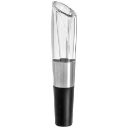 VEGA Weinausgiesser Adalind; 11.5 cm (H); schwarz/transparent