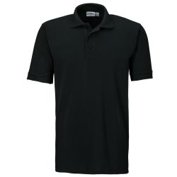 PULSIVA Herren Polo-Shirt Sunny Halbarm; Kleidergrösse 2XL; schwarz