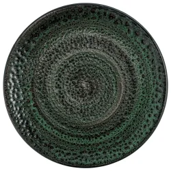 VEGA Teller flach Black Reef rund; 25 cm (Ø); grün/schwarz; rund; 6 Stück / Pack