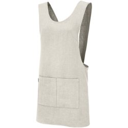 JOBELINE Überwurfschürze Ramie; 70x114 cm (LxB); beige