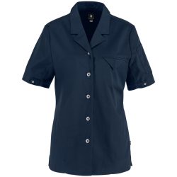 JOBELINE Damen Kochjacke Joel Kurzarm; Kleidergrösse 34; navy