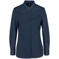 JOBELINE Damen Kochjacke Marco Langarm; Kleidergrösse 50; navy