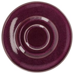 VEGA Espresso-Untertasse Oriento; 12.4 cm (Ø); aubergine; rund; 6 Stück / Pack