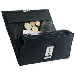 VEGA Kellnerbörse Lacara; 18x9.5 cm (LxB); schwarz; rechteckig