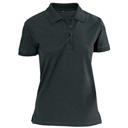 JOBELINE Damen Poloshirt Cato Kurzarm; Kleidergrösse 2XL; schwarz