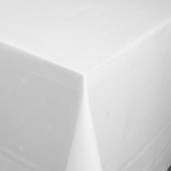 ERWIN M. Tischdecke Saphir; 130x170 cm (BxL); weiss; rechteckig