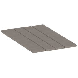 VEGA Einlegeboden Aventuro; 32.5x53x3 cm (BxTxH); grau