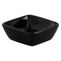 VEGA Mini-Schälchen Telco; 70 ml, 7x7x3 cm (LxBxH); schwarz; quadratisch; 12 Stück / Pack
