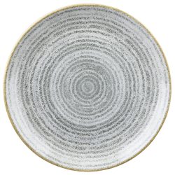 Churchill Teller flach Studio Prints Stone Grey Coupe; 16.5 cm (Ø); hellgrau/braun; rund; 12 Stück / Pack