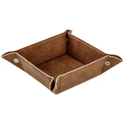 VEGA Brot-/Obstschale Shana; 16x16x5.5 cm (LxBxH); braun; quadratisch