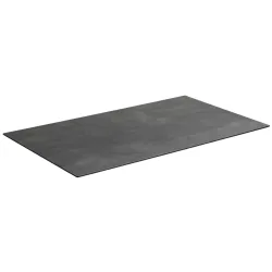 VEGA Outdoor Tischplatte Lift rechteckig; 120x80 cm (LxB); beton; rechteckig