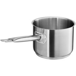 VEGA Stielkasserolle Professional ohne Deckel; 2400 ml, 16x12.5 cm (ØxH); silber; rund
