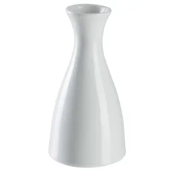 PULSIVA Vase Vaza; 6x11.5 cm (ØxH); weiss; 6 Stück / Pack