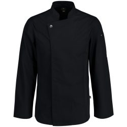 JOBELINE Herren Kochjacke Carter Langarm; Kleidergrösse 54; schwarz