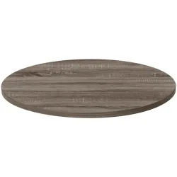 PULSIVA Tischplatte Solona rund; 60 cm (Ø); eiche; rund