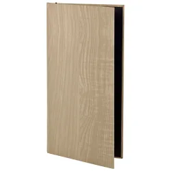VEGA Speisekarte Lenio ohne Prägung Barformat; Barformat, 16.3x33.5 cm (BxH); sand