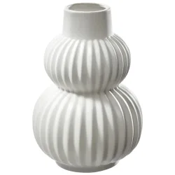 Vase Lilia; 14.1x20.1 cm (ØxH); weiss; rund