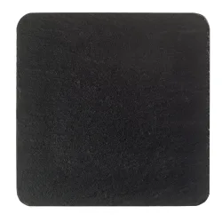 VEGA Naturschieferplatte Colwood schwarz; 12.8x12.8x0.5 cm (LxBxH); schwarz; quadratisch