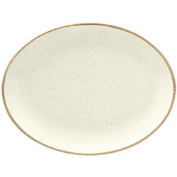 VEGA Platte Sidina oval; 24x18x2.8 cm (LxBxH); beige; oval; 6 Stück / Pack