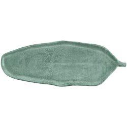 VEGA Platte Tuska; 64.5x24x2.5 cm (LxBxH); grün/grau; blattförmig; 3 Stück / Pack