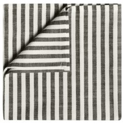 ERWIN M. Serviette Glava; 50x50 cm (BxL); cremeweiss/anthrazit; 6 Stück / Pack